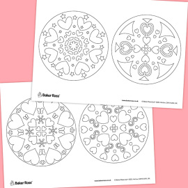 Heart Mandalas