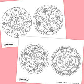 Chinese New Year Mandalas