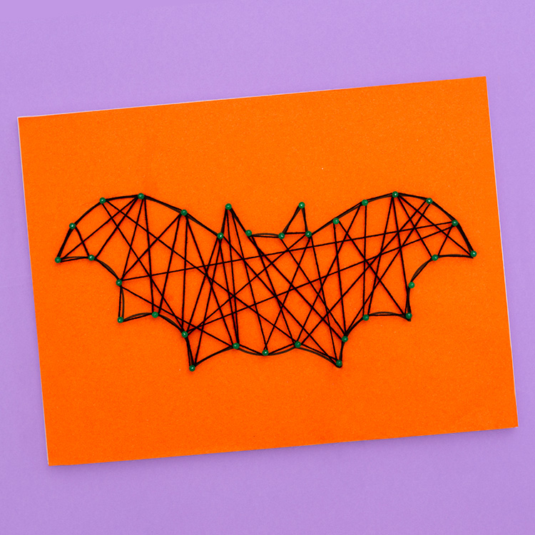 Bat String Art