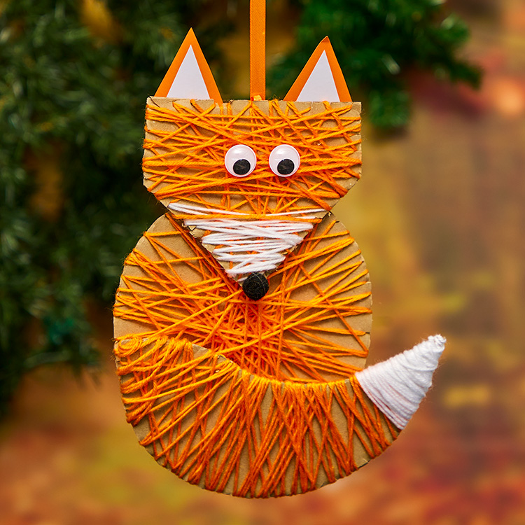 Wool Wrapped Fox