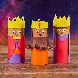 Three Wise Men Cardboard Tube