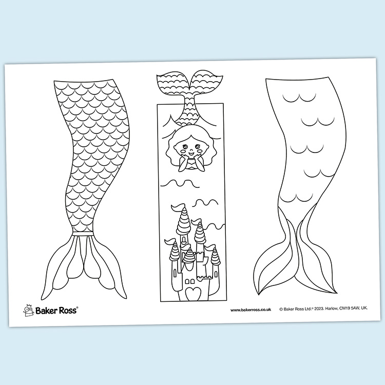 Mermaid Bookmarks