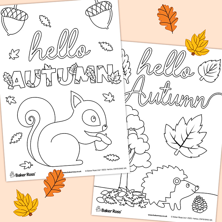 Hello Autumn Posters