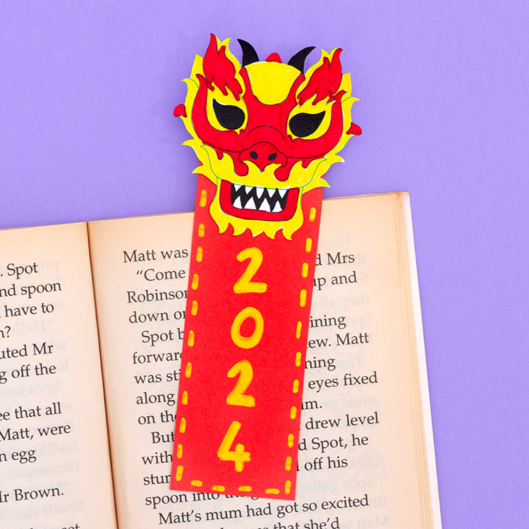 Year of the Dragon Bookmark