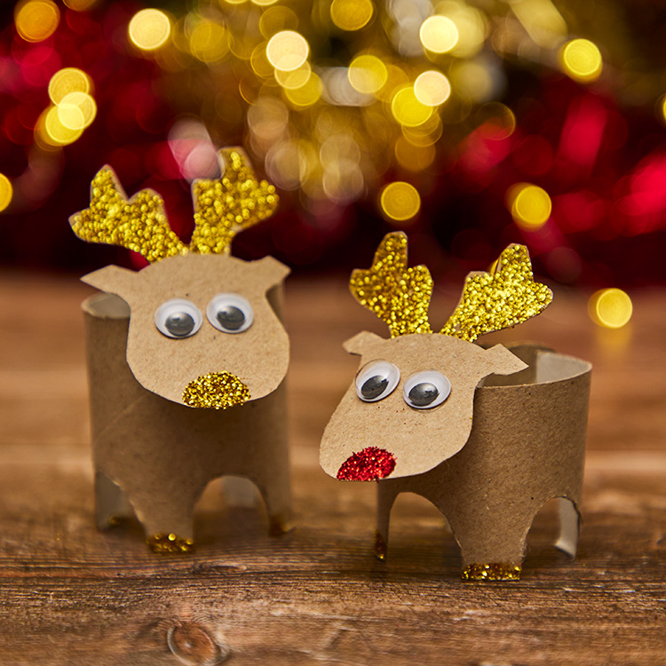 Cardboard Tube Reindeer