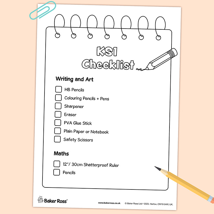 KS1 Checklist