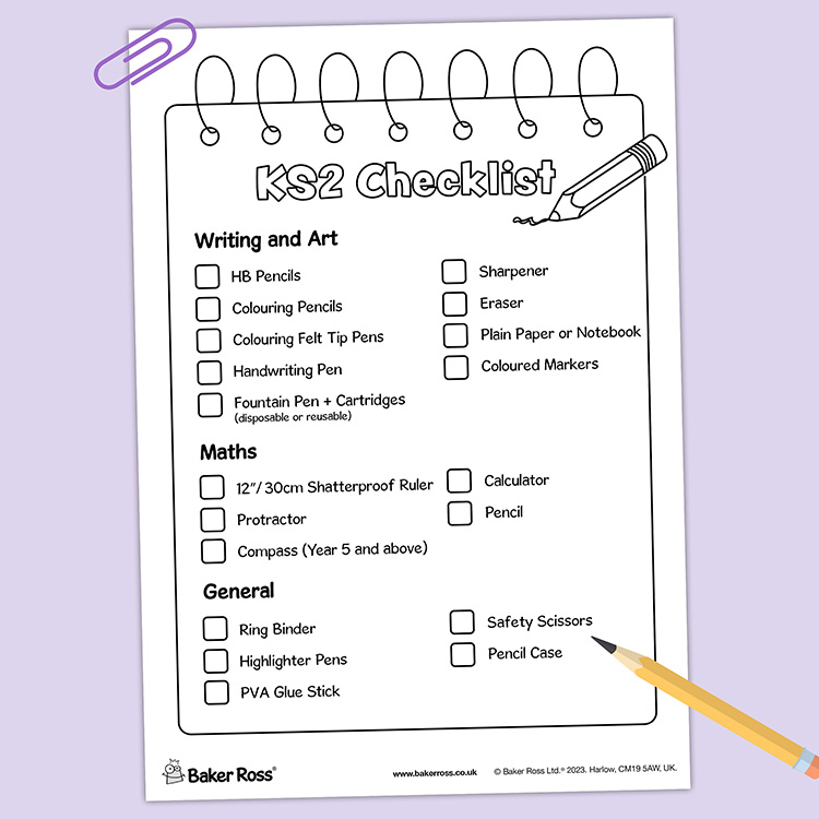 KS2 Checklist