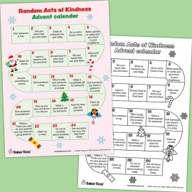 Random Acts Of Kindness Advent Calendar