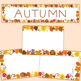 Autumn School Banner