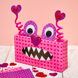 Tissue Box Love Monster