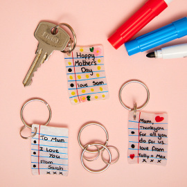 Mother’s day Super Shrink Keyrings