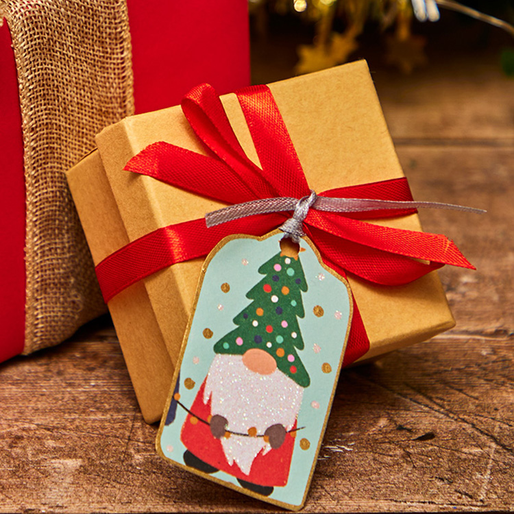 Upcycled Christmas Card Gift Tags