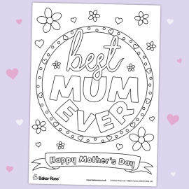 Best Mum Poster