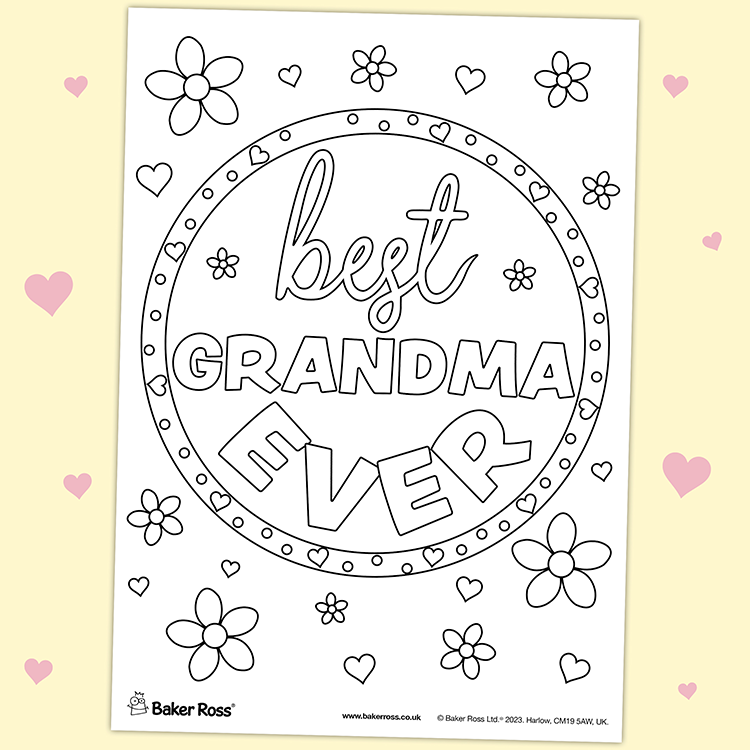 Best Grandma Poster