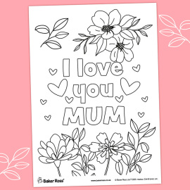 I Love You Mum Poster