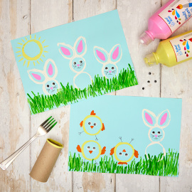 Chick & Bunny Printing