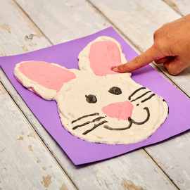 Bunny Puffy Painting