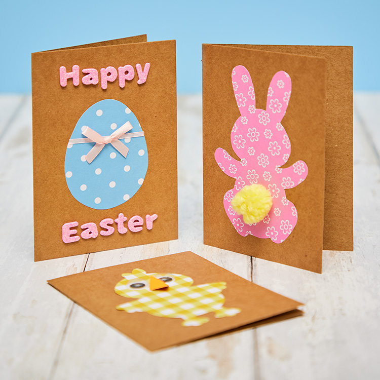 Patterned Paper Easter Cards