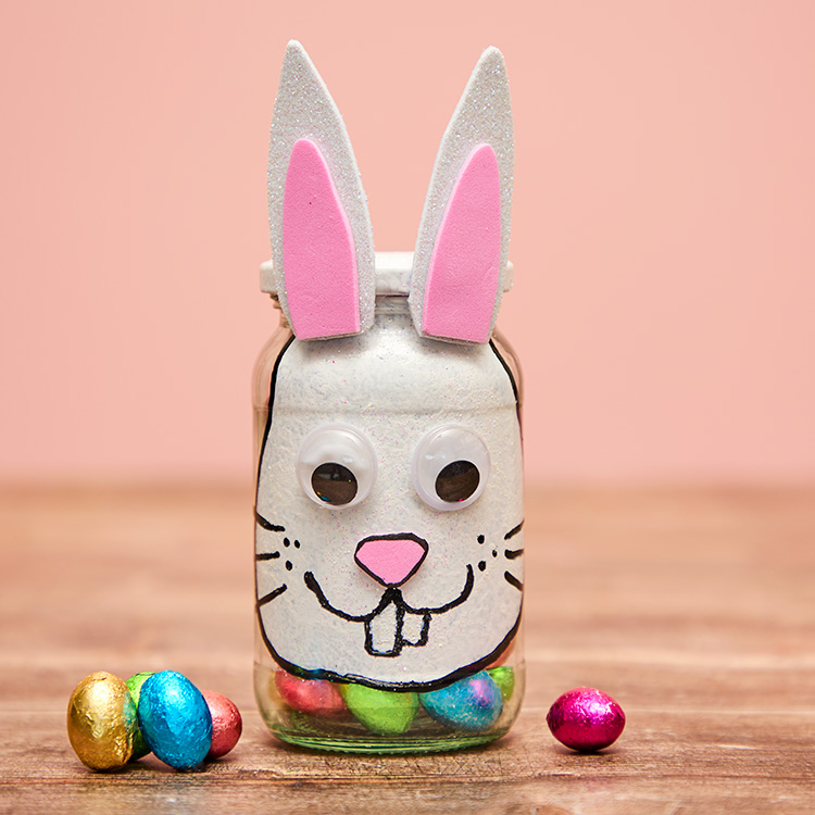 Bunny Ears Treat Jar