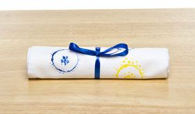 Dandelion Print Tea Towels