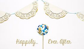 Doily Confetti Cones