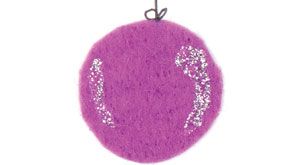 Felt Bauble Card