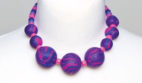 Funky Swirl Necklace