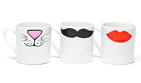 Funny Faces Espresso Mugs