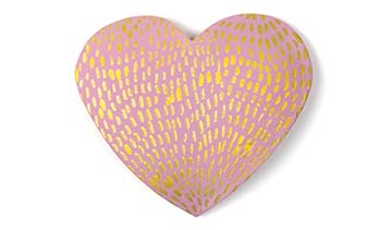 Clay Stacking Heart Plates