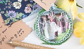 DIY Image Transfer Thank You Note