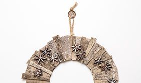 Natural Bark Wreath
