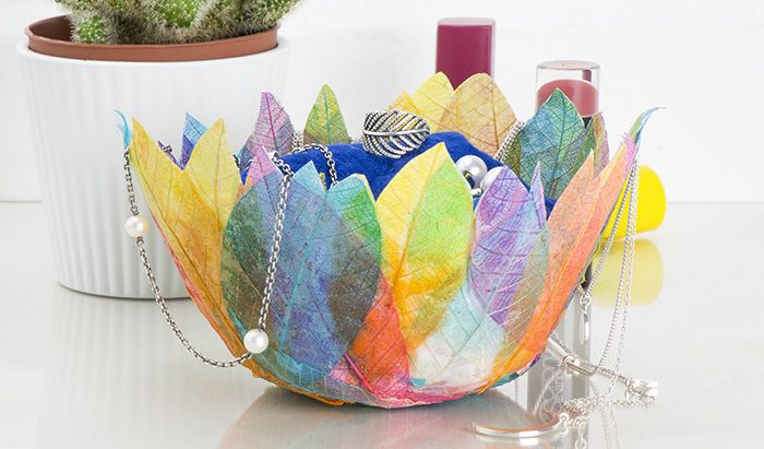 Skeleton Leaf Bowl