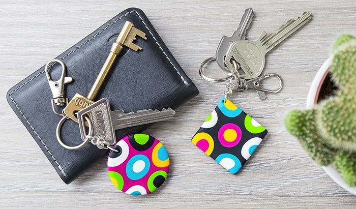 Funky Fimo Keyrings