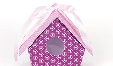 Birdhouse Cupcake Box