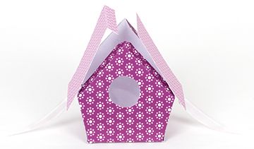 Birdhouse Cupcake Box