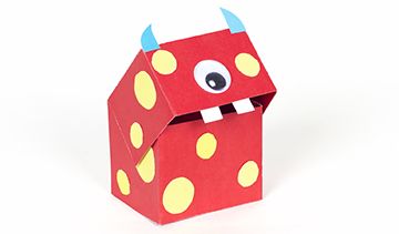 Monster Cupcake Box