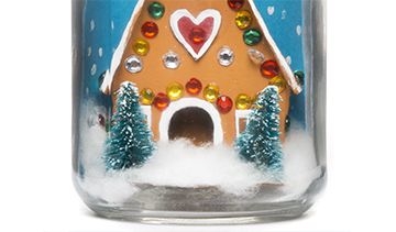 Gingerbread House Jar