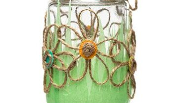 Rustic Flower Lantern