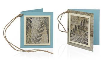 Nature Print Cards