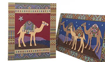 Christmas Camels Card