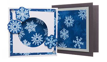 Sunprint Snowflake Cards