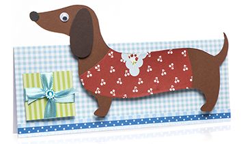 Dachshund Greeting Card