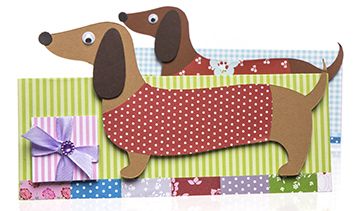 Dachshund Greeting Card