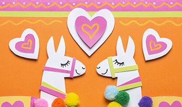 Loveable Llamas Card