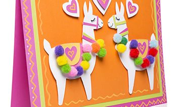 Loveable Llamas Card