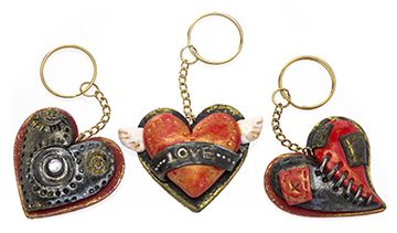 Heart Keyring