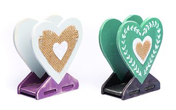 Heart Wedding Table Holders