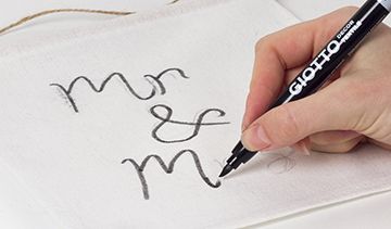 Mr & Mrs Decorative Banner