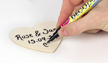 ‘Save the Date’ Heart Magnets