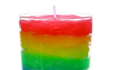 Rainbow Candle